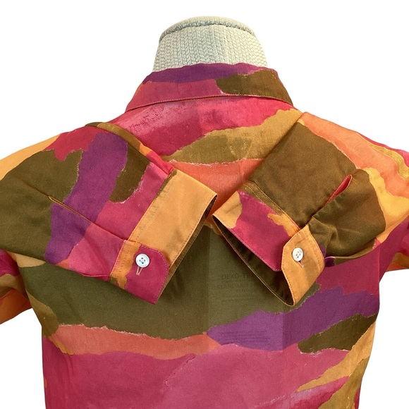 NWT Sezane S Podgurska Made in Portugal Blouse Button Up - Picture 6 of 11